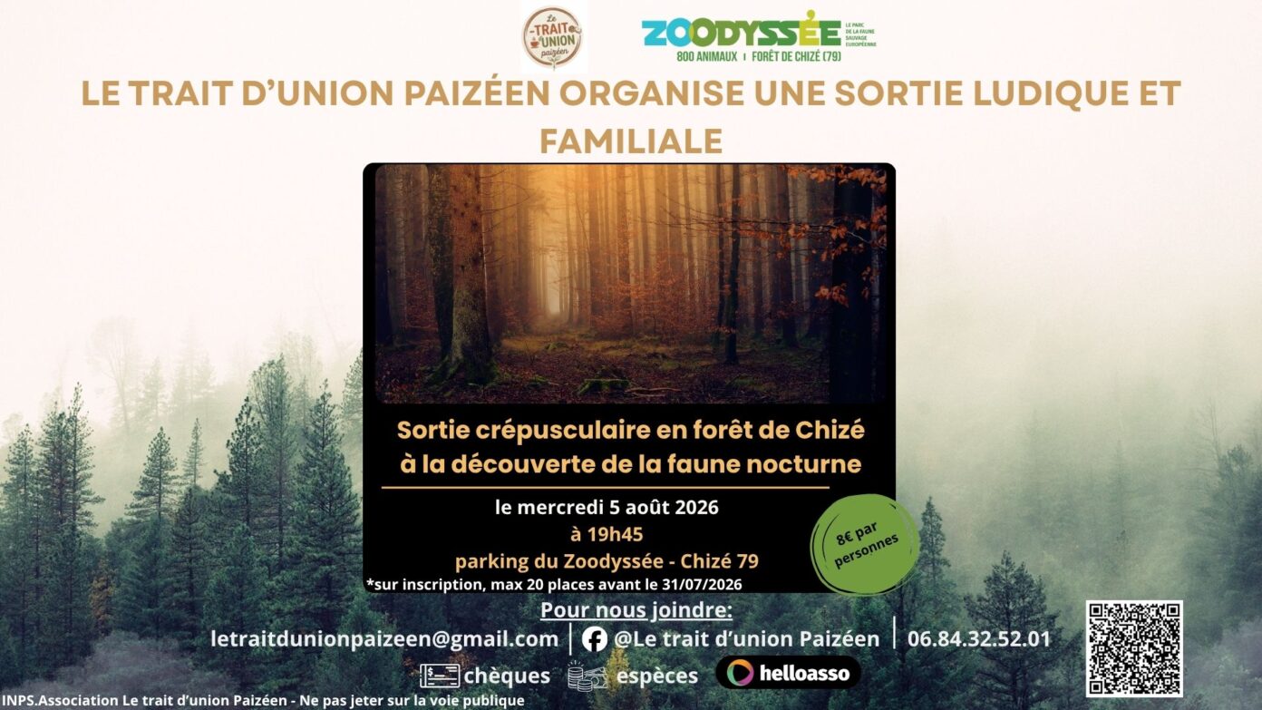 Sortie crépusculaire en forêt de Chizé  Villiers-en-Bois