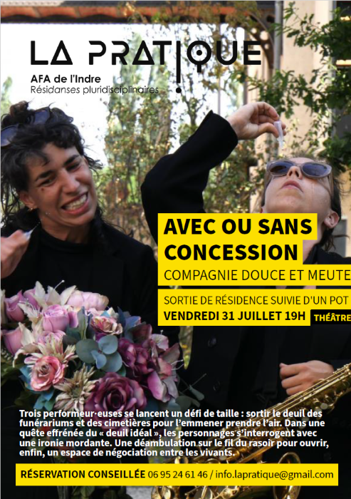 Sortie de résidence Avec ou sans concession Vatan