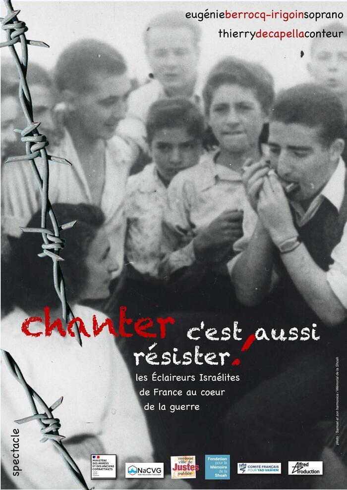 Spectacle : Chanter, c’est résister, Espace Antonin Perbosc, Montauban