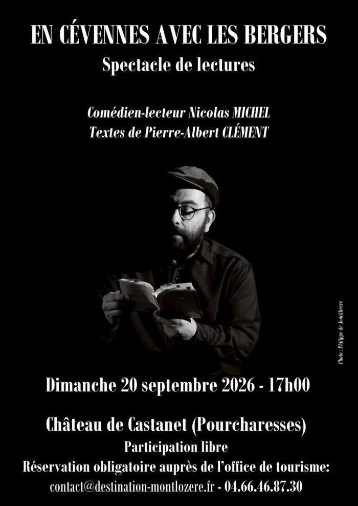 Spectacle de lectures, Immeuble dit Château de Castanet, Pourcharesses