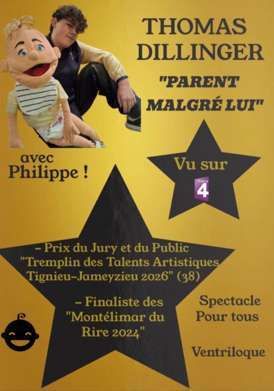 Spectacle de ventriloque Parents malgré lui BARNEVILLE CARTERET Barneville-Carteret 2026-07-30