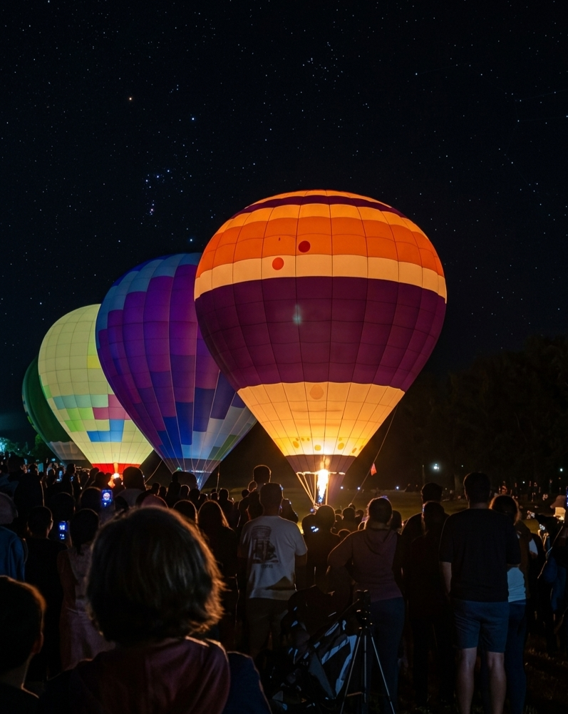 Spectacle des Montgolfières de Feu  Marmande