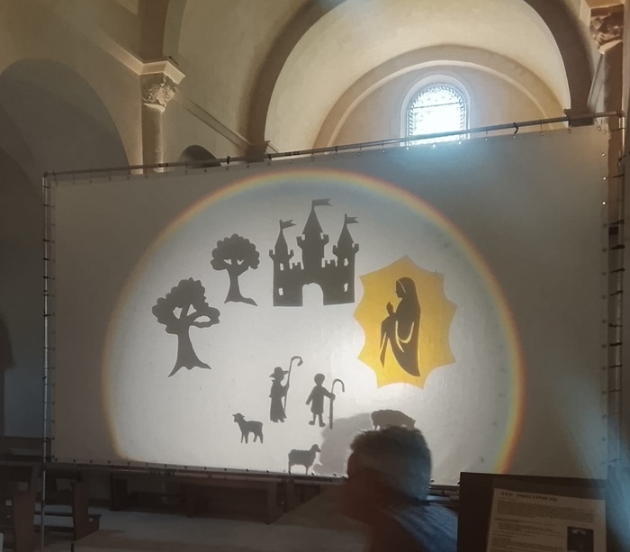 Spectacle d&rsquo;ombres, Eglise Sainte-Marie – Place de l&rsquo;église, Jaillans