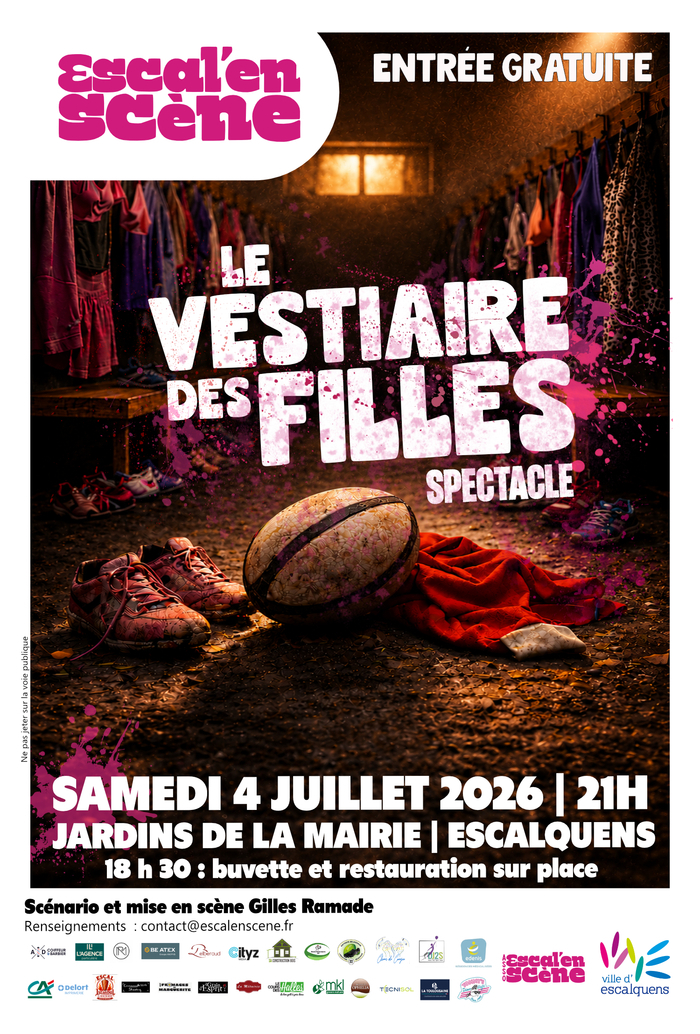 Spectacle Escal&rsquo;en scène : « Le vestiaire des filles » !, Jardins de la mairie, Escalquens
