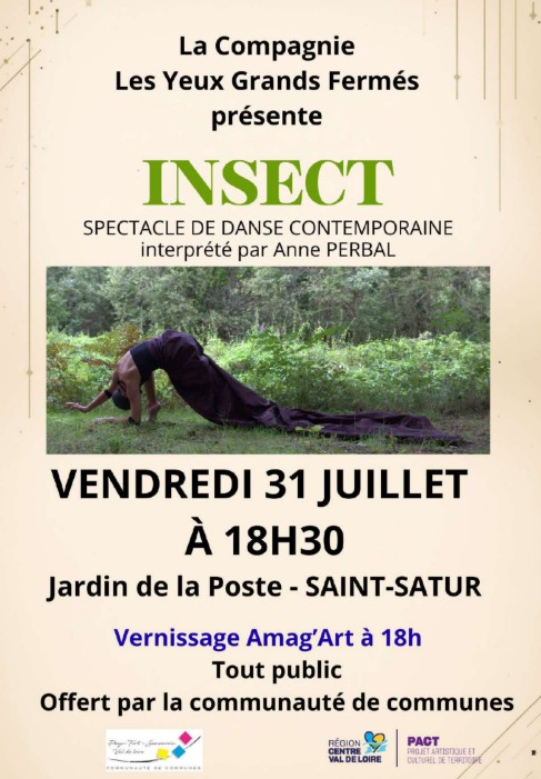 [Spectacle]: Insect, Cie Les yeux grands fermés  Saint-Satur