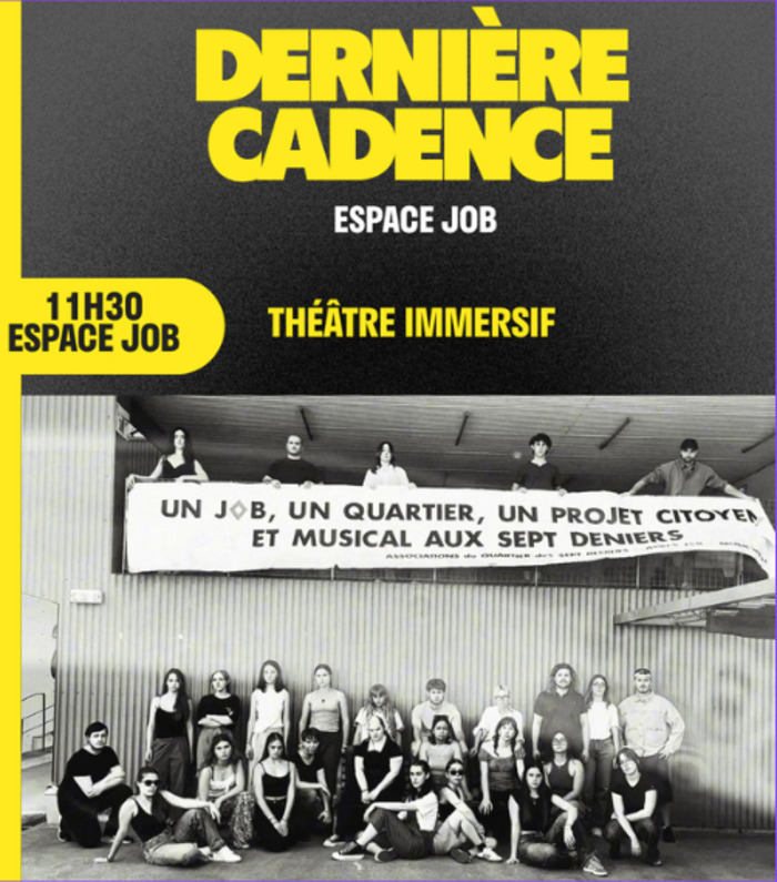 [Spectacle] JOB : Dernière cadence, Espace JOB, Toulouse