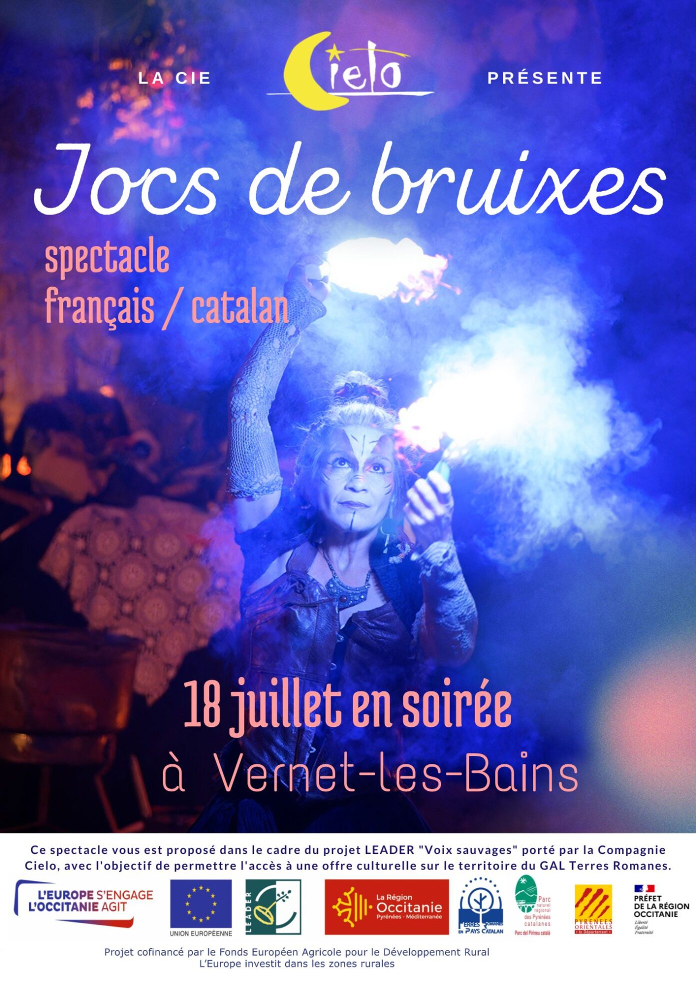 SPECTACLE JOCS DE BRUIXES Vernet-les-Bains