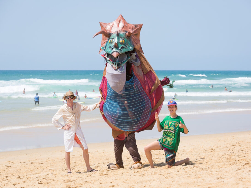 Spectacle Le triselectops aime sa plage Plage du Penon & des Estagnots Seignosse 2026-08-18