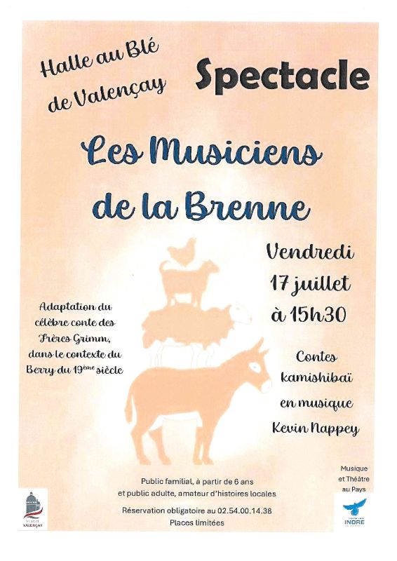 Spectacle Les Musiciens de la Brenne  Valençay