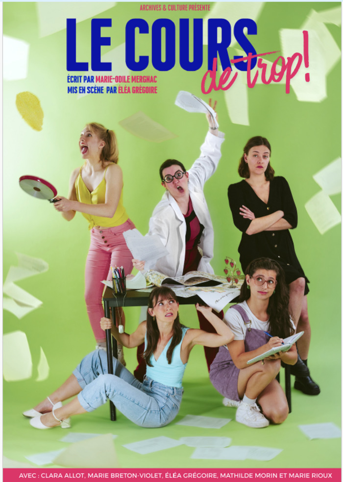 Spectacle musical « Le cours de trop ! », Archives départementales du Pas-de-Calais, Dainville