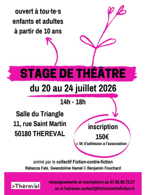 Stage de théâtre Hébécrevon Thèreval