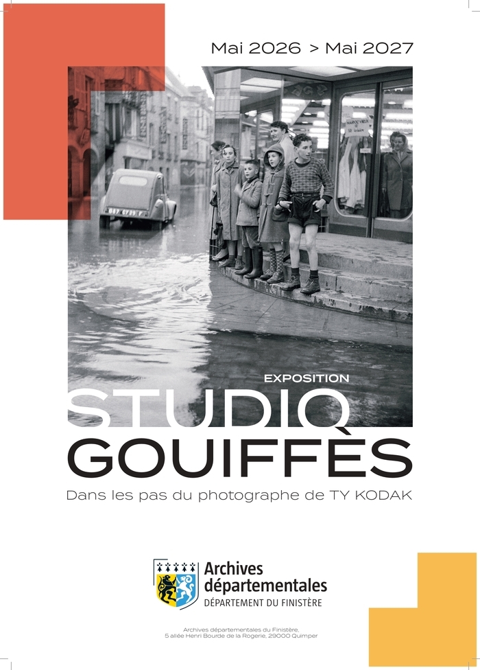 « Studio Gouiffès » Dans les pas du photographe de Ty Kodak, Archives départementales du Finistère, Quimper
