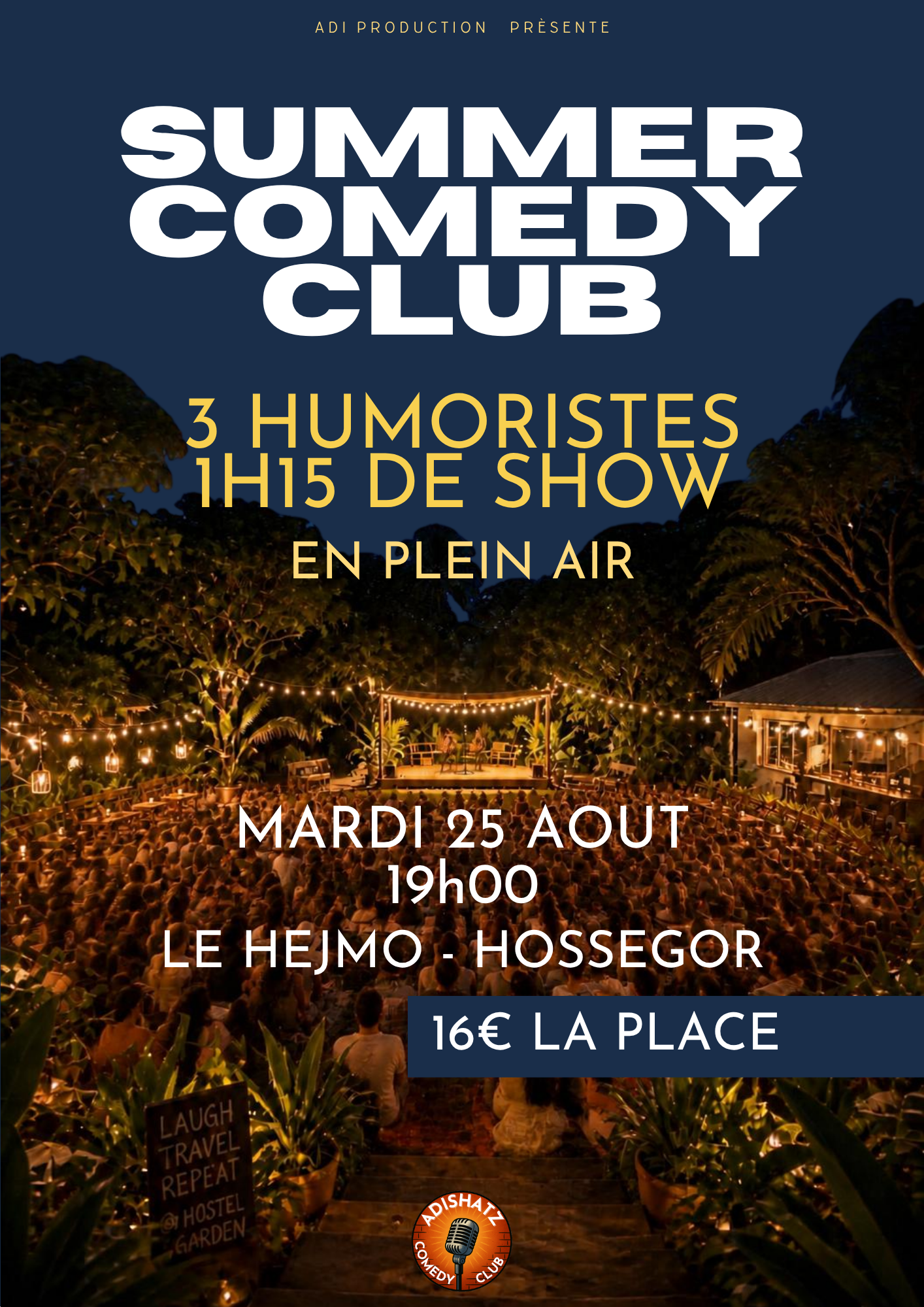 Summer Comedy Club Le Hejmo