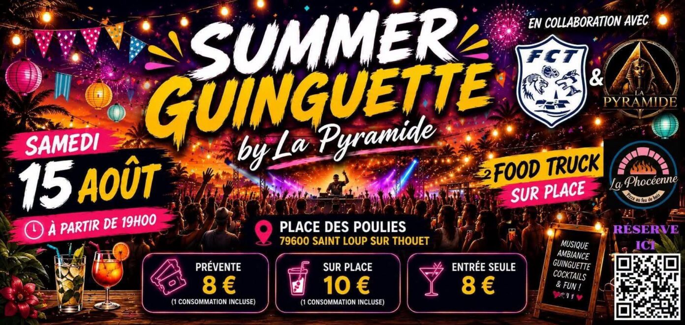 Summer Guinguette à Saint-Loup-sur-Thouet Saint-Loup-Lamairé