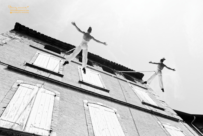 « SUSPEND’S » - Spectacle de danse verticale sur façade [Archives Toulouse] Archives départementales de la Haute-Garonne Toulouse