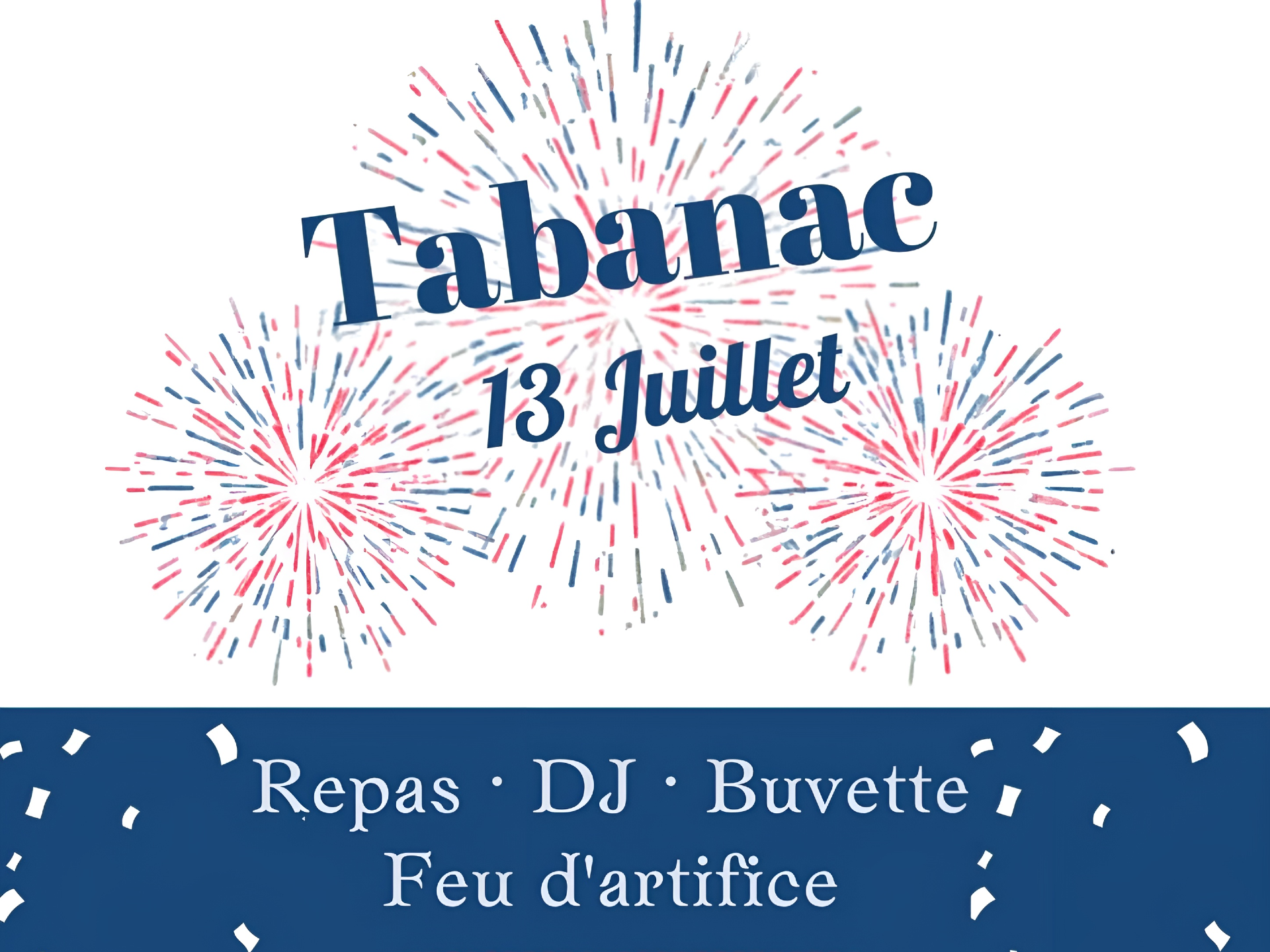 Tabanac 13 Juillet 1 place de l’Eglise Tabanac 2026-07-13