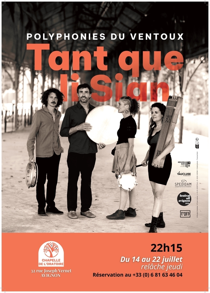 Tant que li Sian au Festival d'Avignon Chapelle de l'Oratoire Avignon