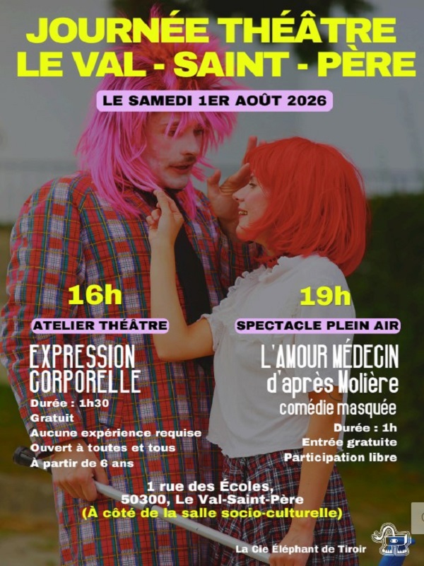 Théâtre en plein air Salle socioculturelle Le Val-Saint-Père