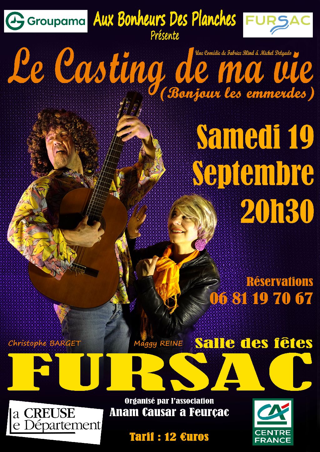 Théâtre Le Casting de ma Vie Fursac