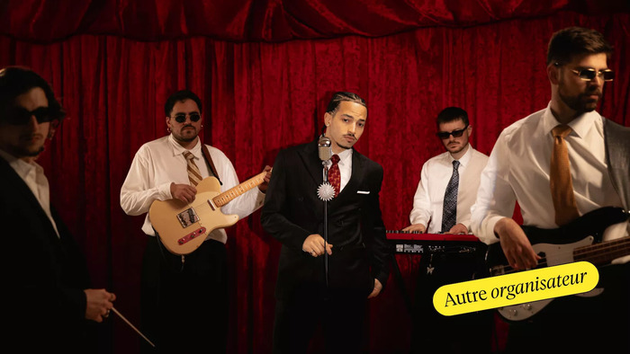 Théo Juice and the sexy music live band Trempo – La Fabrique Ile de Nantes Nantes