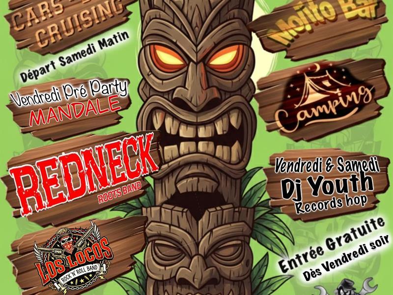 Tiki Party VI Concerts rock multi-groupe Rap’tout Kustom Rodz Chaudeney-sur-Moselle