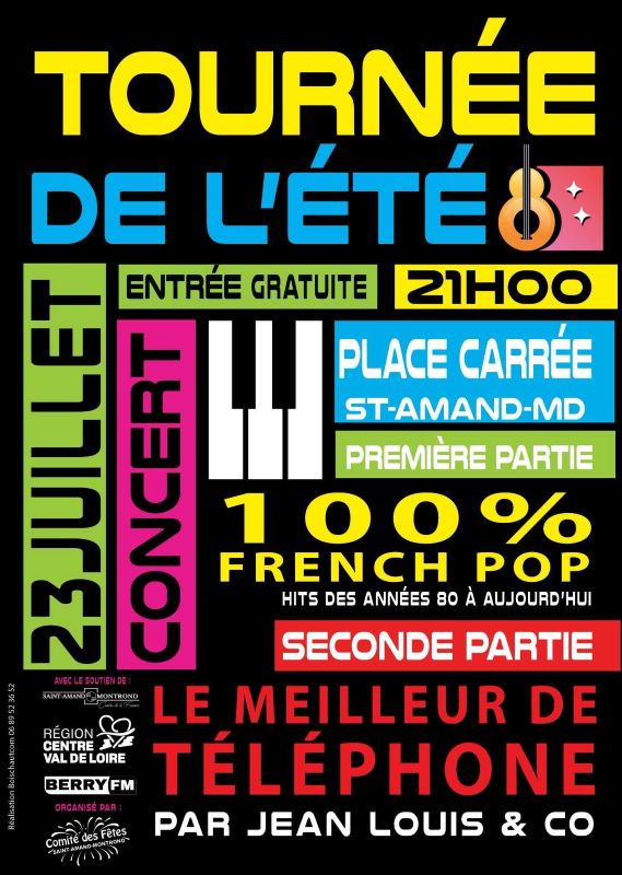 Tournée de l’été Saint-Amand-Montrond