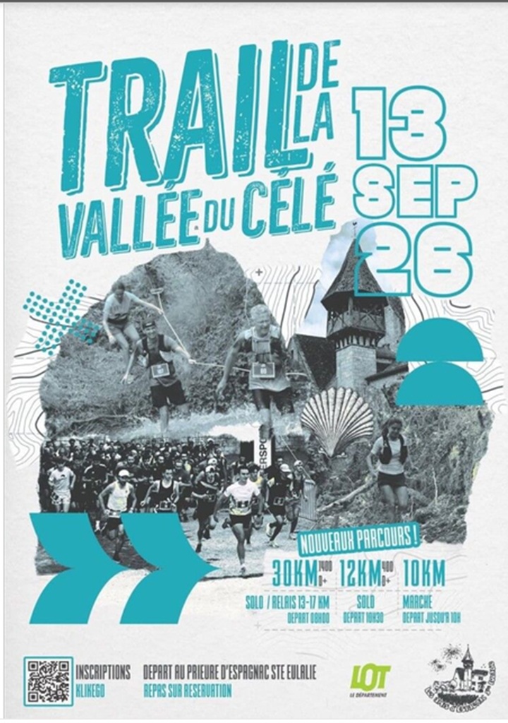 Trail de la Vallée du Célé  Espagnac-Sainte-Eulalie