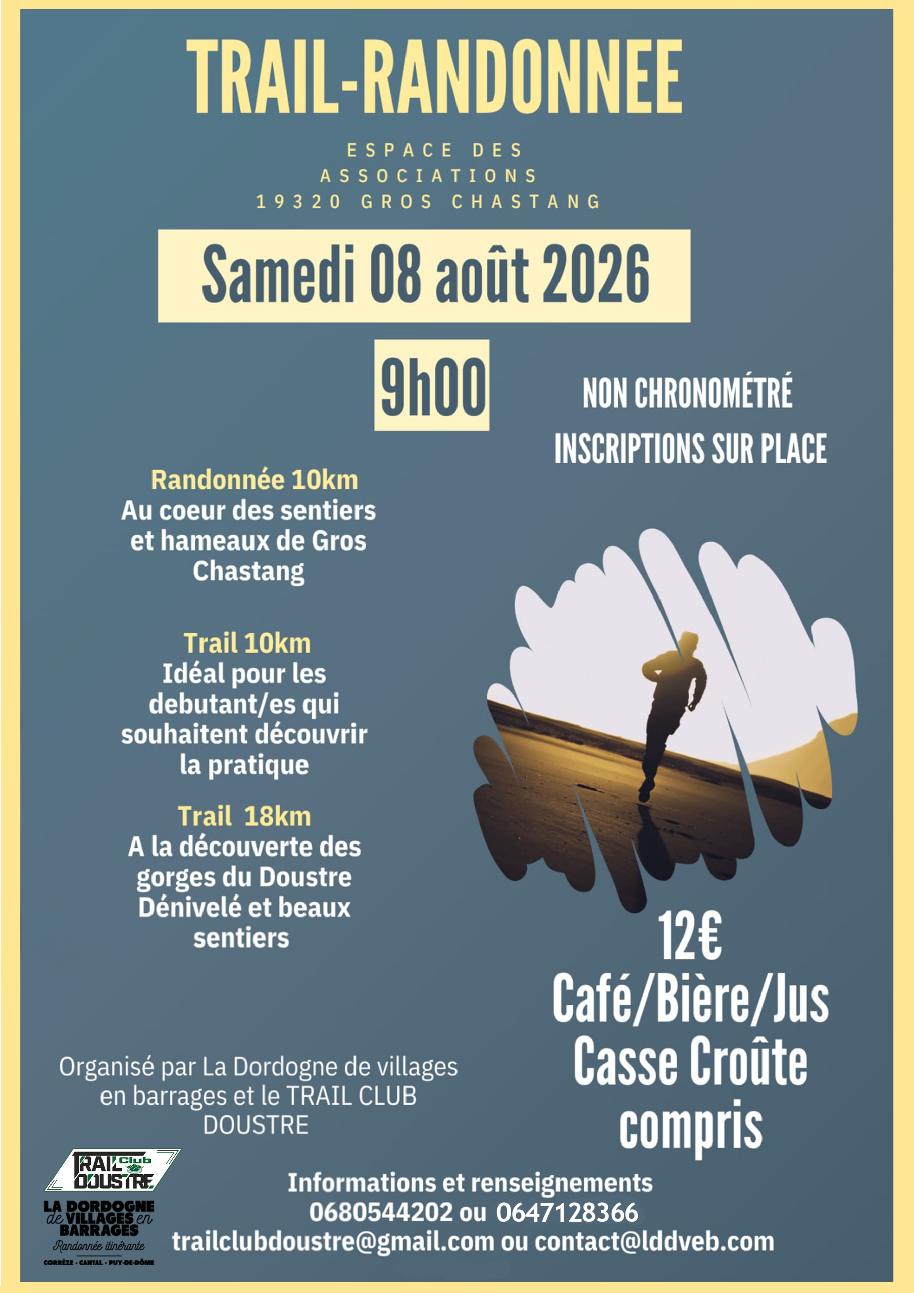 Trail Randonnée  Gros-Chastang