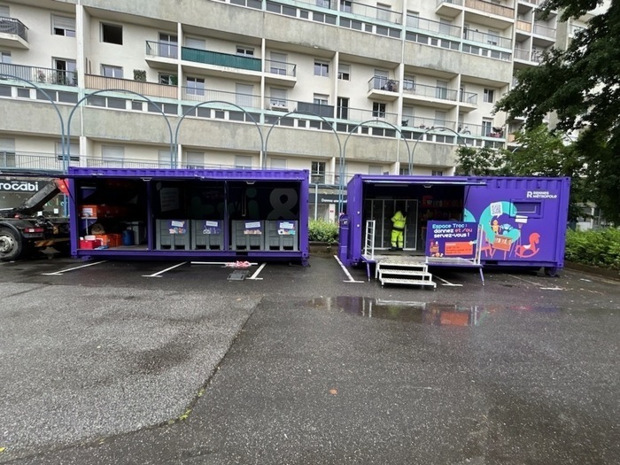Tri-troc mobile Rue Louis et René Moine, face au n°16 Rennes