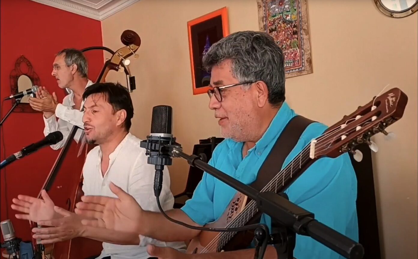 Concert Trio Criollo musique Afro péruvienne Chapelle de Rohars Bouée