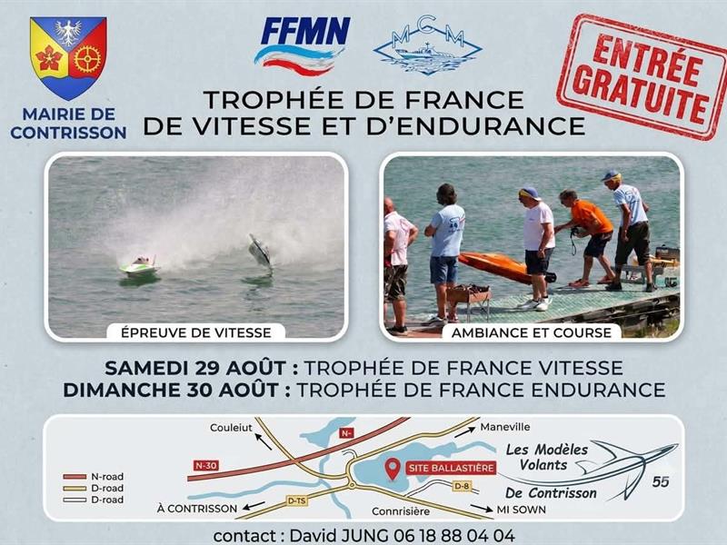 Trophée de France offshore, hydroplane et endurance La Ballastière Contrisson