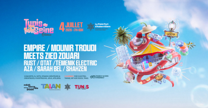 Tunis sur Seine: Emp1re · Mounir Troudi ft Zied Zouari · Otat · Rust · Temenik Electric, Le Point Fort d’Aubervilliers, Aubervilliers