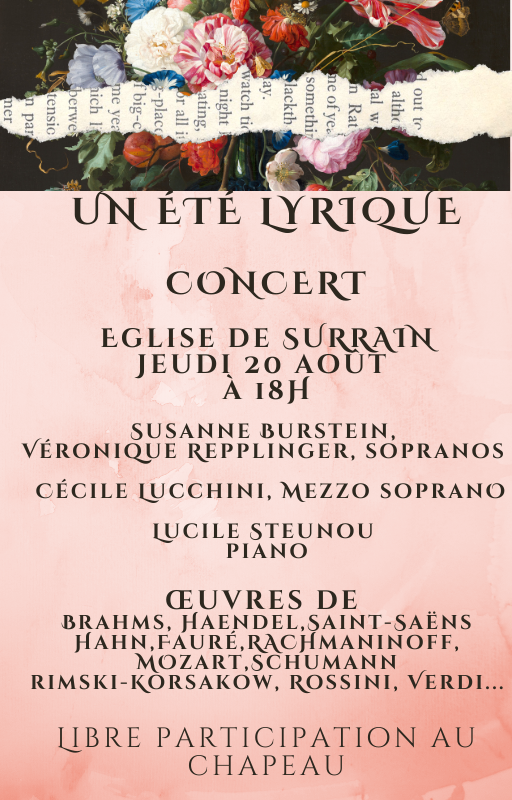 Un été lyrique  Surrain