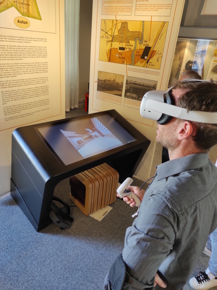 Une visite virtuelle de l'usine des Télots Museum d'histoire naturelle Autun