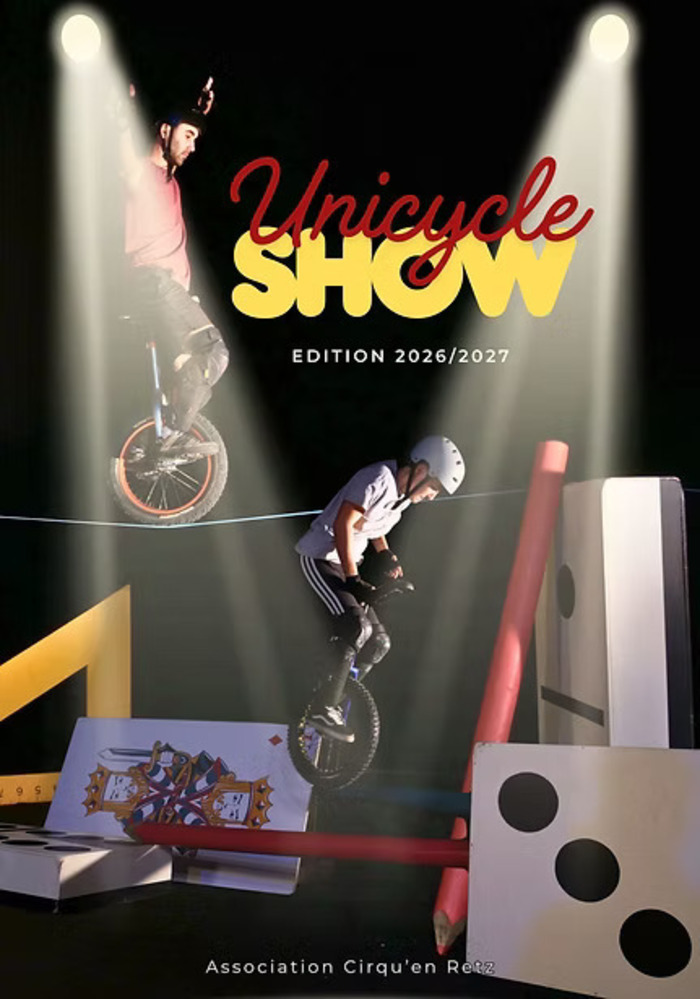 Unicycle show Plaine de jeux La Halvêque Nantes