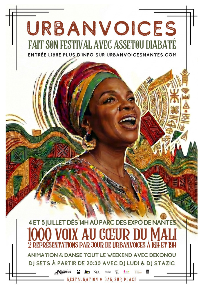 Urban Voices – Assetou Diabaté, Parc des Expositions de la Beaujoire, Nantes