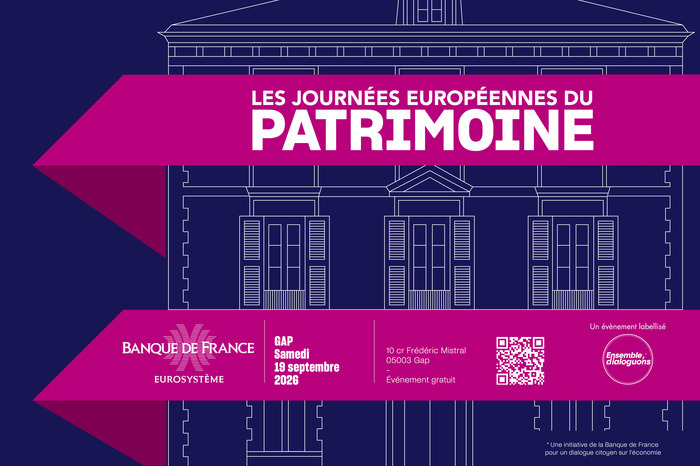 Venez découvrir la Banque de France à Gap lors des Journées du Patrimoine, Banque de France Gap, Gap