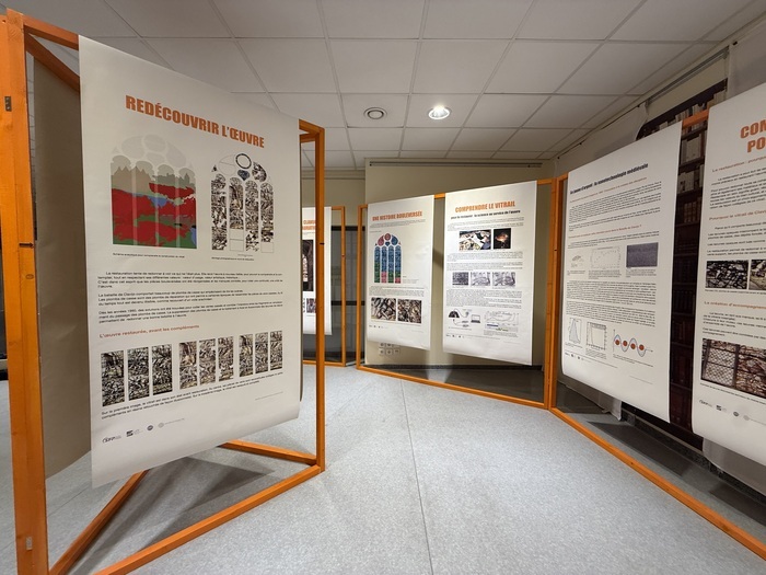 Venez voir une exposition sur la restauration des vitraux et des sculptures, Église Saint-Pantaléon, Troyes