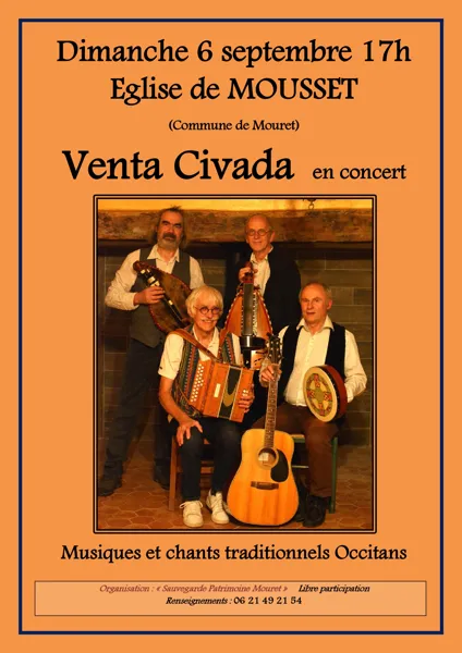 Venta Civada en concert Mouret