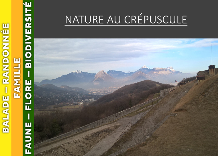 VERCORS – Nature au crépuscule, ENS de la colline de Comboire-Déchetterie de Seyssins (arrêt de bus Henri Rey) 38180 Seyssins, Seyssins