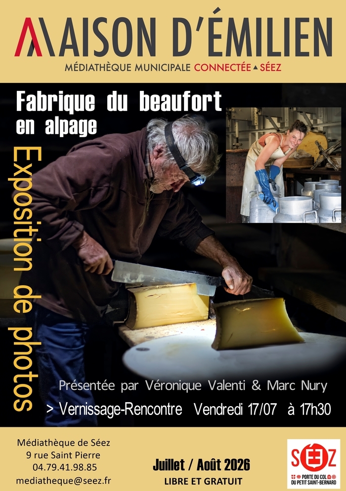 Vernissage / Rencontre, Maison d&rsquo;Emilien – Médiathèque de Séez, Séez