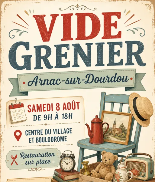Vide Grenier Arnac-sur-Dourdou
