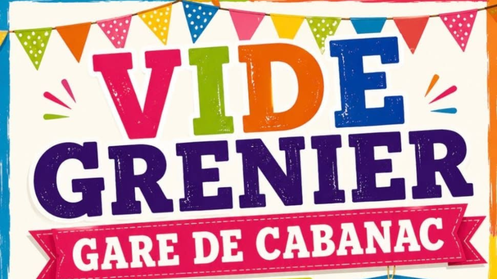 Vide grenier 6 Rue de la Gare Cabanac-et-Villagrains 2026-09-05
