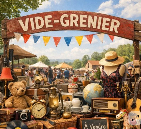 Vide grenier des commerçants Halle des sports Saint-Léonard-de-Noblat