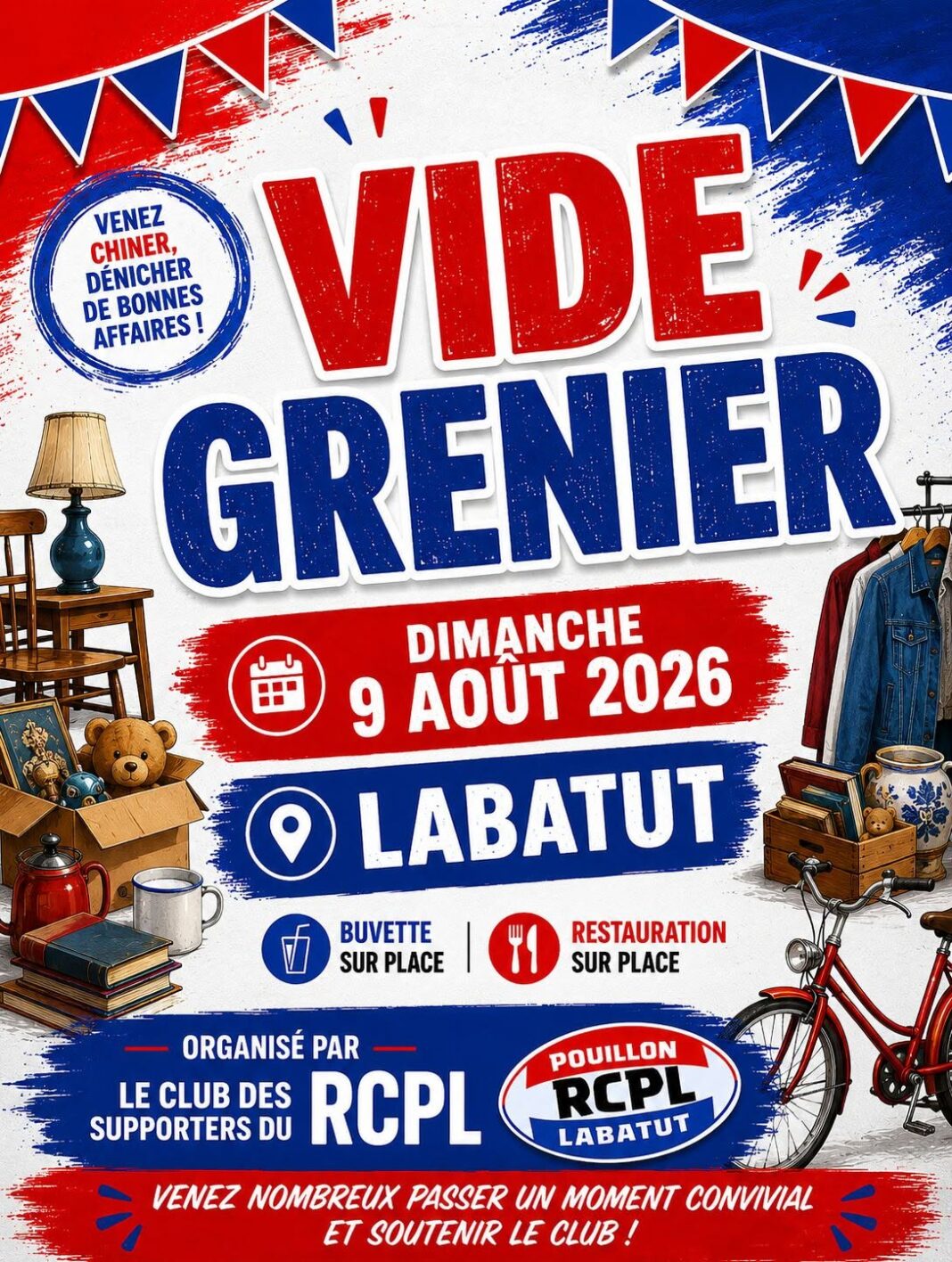 Vide grenier Labatut