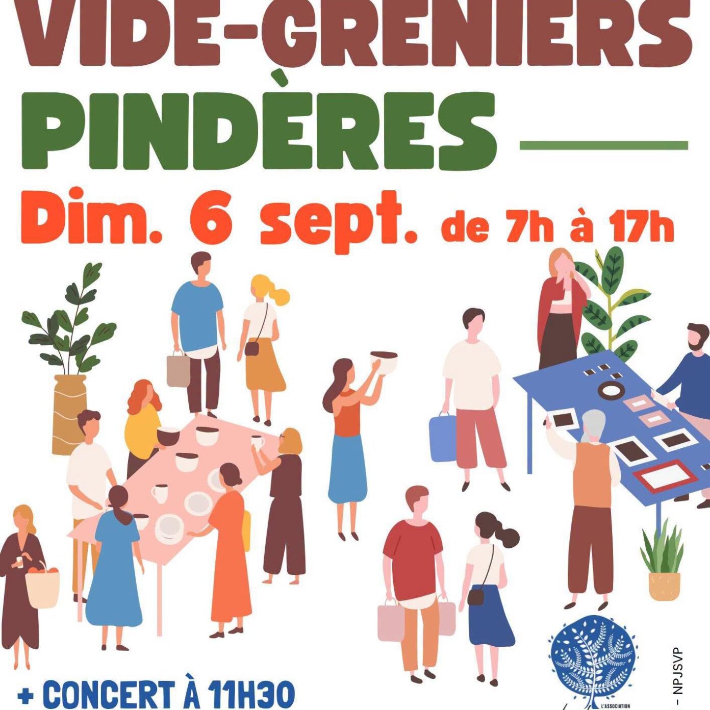 Vide grenier  Pindères