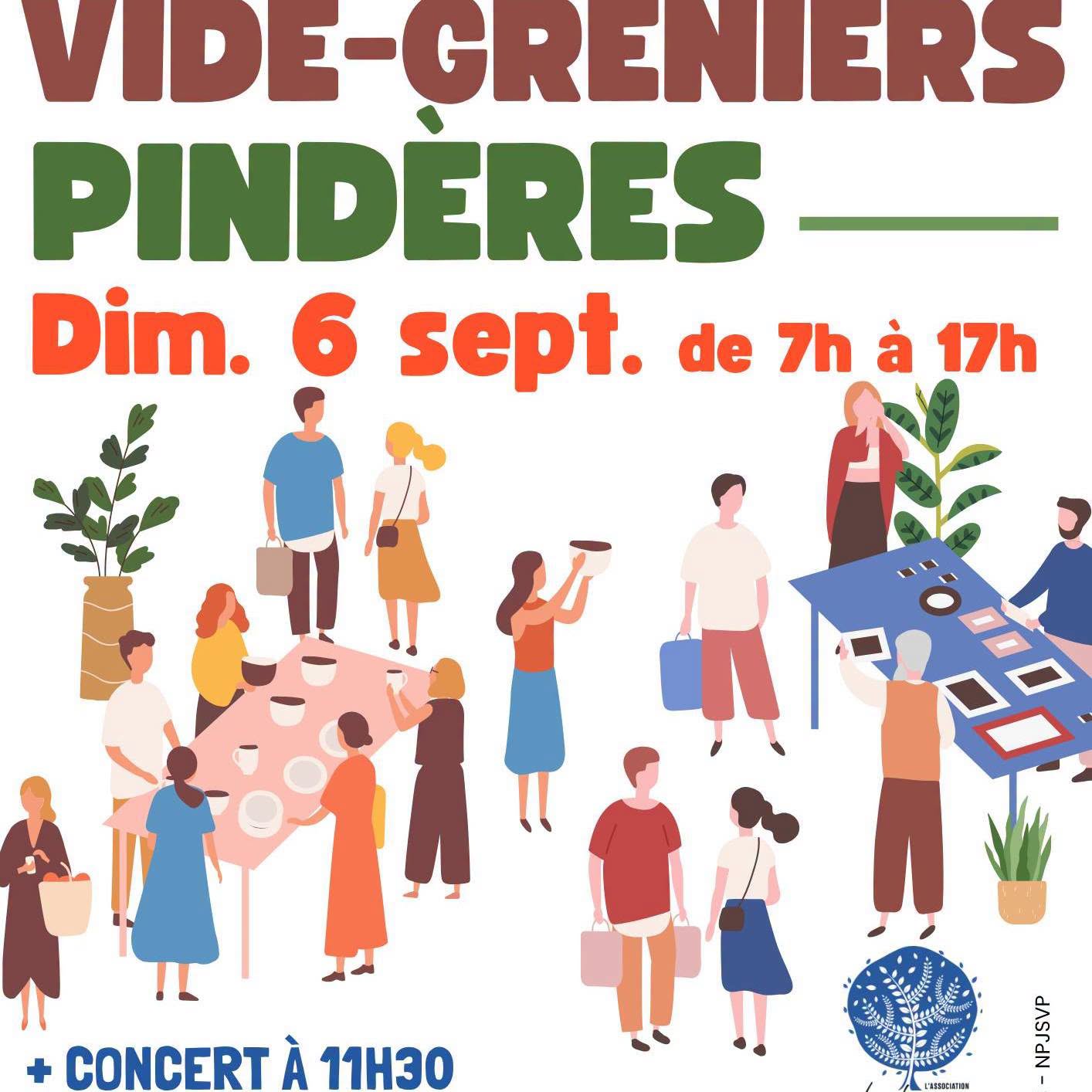 Vide grenier  Pindères 2026-09-06