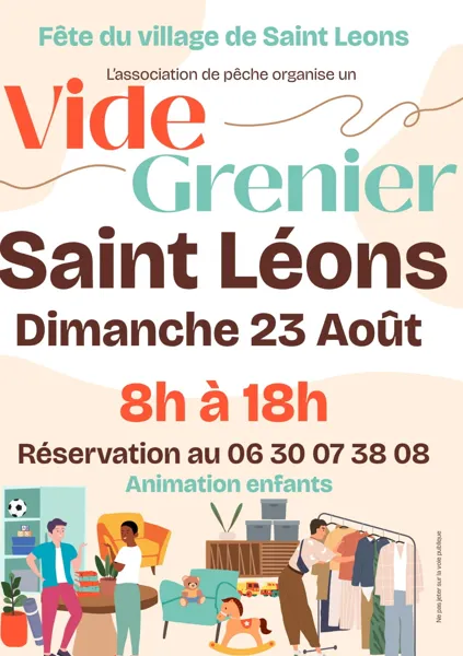 Vide grenier  Saint-Léons