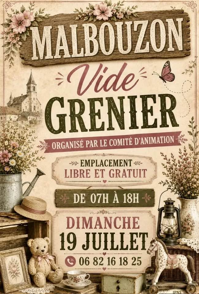 VIDE-GRENIERS A MALBOUZON Prinsuéjols-Malbouzon