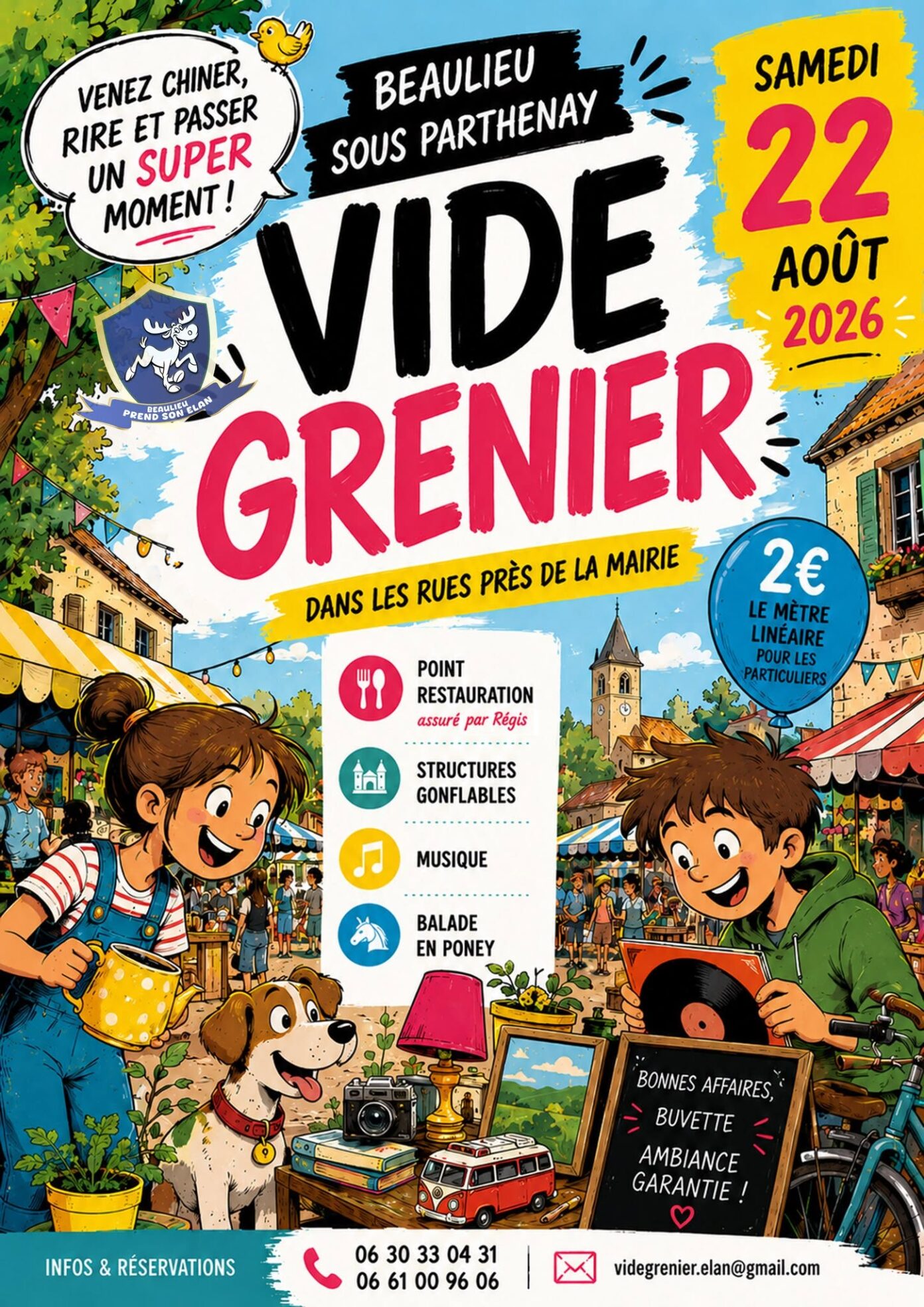 Vide-greniers Beaulieu-sous-Parthenay
